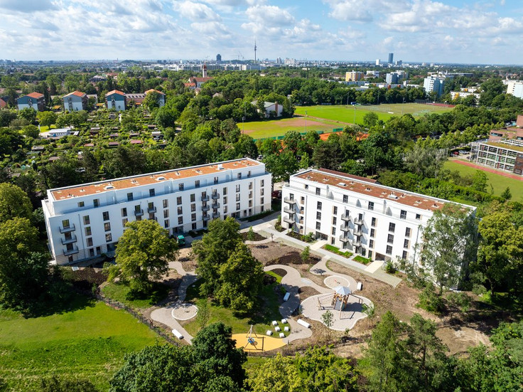 Buy Condominium in Munich-Milbertshofen - linden.park, Mortonstraße