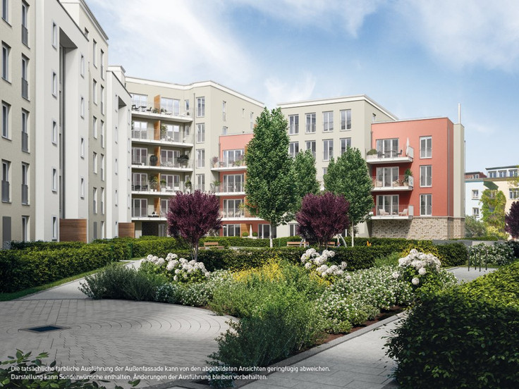 Buy Condominium, Penthouse in Darmstadt-Verlegerviertel - HERZOGHÖFE, Donnersbergring / Ecke Eschollbrücker Straße 12-14