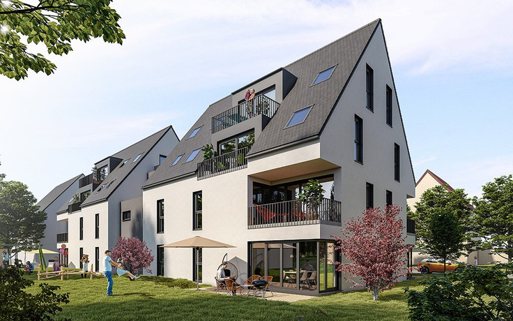 Buy Condominium, Capital investment, Maisonette apartment in Friedrichshafen - Eberhardstraße 12, Eberhardstr. 12