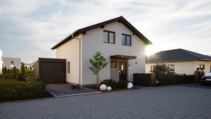 Buy Detached house in Babenhausen (Hessen) - FreiRaum64 in Babenhausen, Baugebiet Kaisergärten