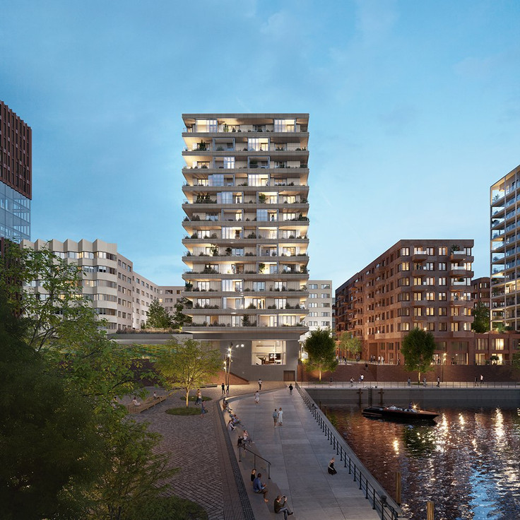 Buy Condominium in Hamburg-HafenCity - BEAT HAFENCITY, Amerigo-Vespucci-Platz 1