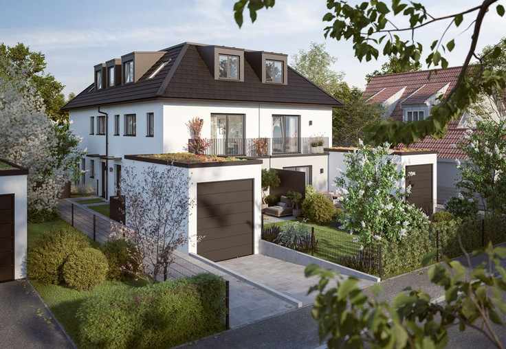 Buy Terrace house, Townhouse, House in Munich-Aubing - Wiesenthauer Straße 9, Wiesenthauer Straße 9