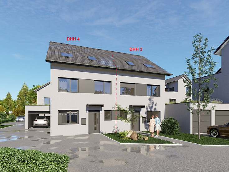 Buy Semi-detached house, House in Donauwörth - Pappelweg 3a, Pappelweg 3a