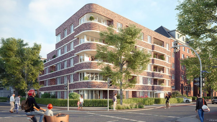 Buy Condominium in Hamburg-Barmbek - Hellbrook 87, Hellbrookstraße 87