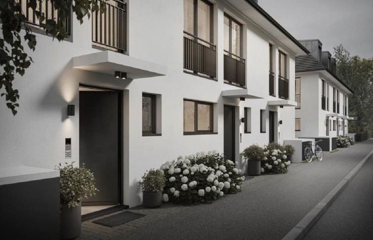 Buy Terrace house, Townhouse, House in Munich-Moosach - Eggmühler Straße 33, Eggmühler Straße 33