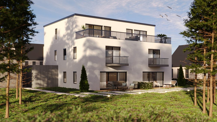 Buy Condominium, Penthouse in Hattersheim - Unser Hattersheim "e-living", Diedenbergener Straße