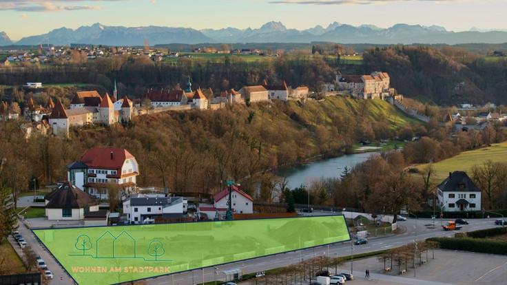 Buy Condominium, Capital investment, Penthouse in Burghausen - Wohnen am Stadtpark Burghausen, Berchtesgadener Str. 13, 13a – Unghauser Str. 10 – Mehringer Straße 3, 5