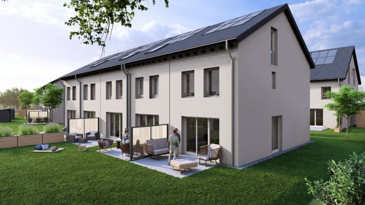 Buy Terrace house, Semi-detached house, House in Darmstadt-Wixhausen - Erzhäuser Straße, Erzhäuser Straße