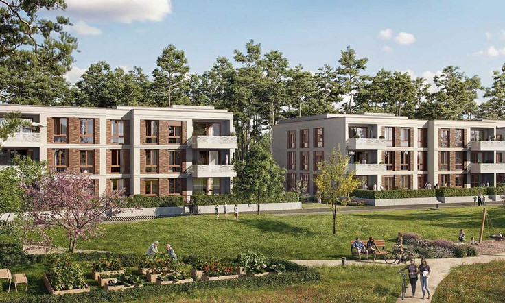 Buy Condominium, Penthouse in Berlin-Zehlendorf - PANDION PINES, Fischerhüttenstraße 41-43