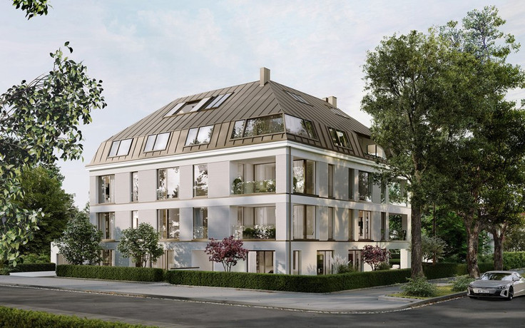 Buy Condominium, Penthouse, Villa in Munich-Nymphenburg - EDITION BH23, Brunhildenstraße 23