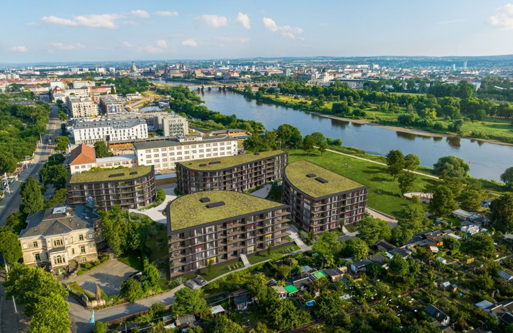 Buy Condominium in Dresden-Leipziger Vorstadt - Marina Garden, Leipziger Straße 35