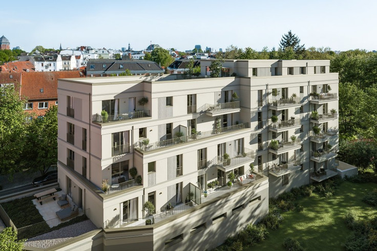 Buy Condominium in Hamburg-Eimsbüttel - Bella, Bellealliancestraße 67