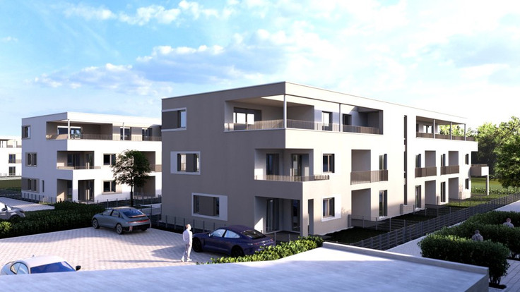 Buy Condominium in Langweid am Lech - Langweid Village - 3. BA, Germanenstraße 16-20