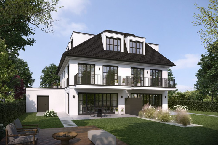 Buy Semi-detached house, Villa, Semi-detached villa, House in Munich-Bogenhausen - Villenhälfte in Bogenhausen, Gotthelfstraße 40