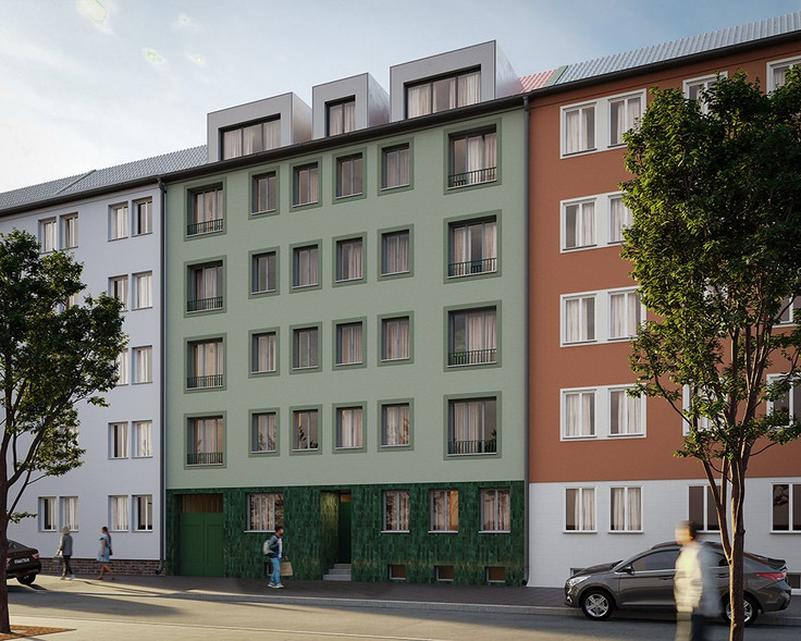 Buy Condominium, Capital investment in Nuremberg-Maxfeld - PARK46, Parkstraße 46