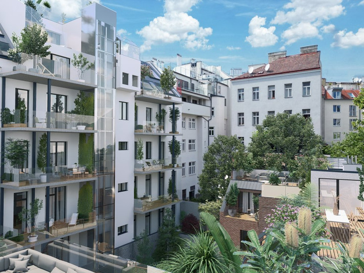 Buy Condominium, Penthouse in Vienna-5. Bezirk - Margareten - Grohgasse 10, Grohgasse 10