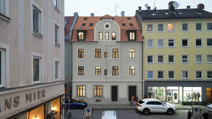 Buy Condominium, Terrace house, Loft, Townhouse, House in Munich-Schwanthalerhöhe - Schwanthaler 158, Schwanthaler Straße 158