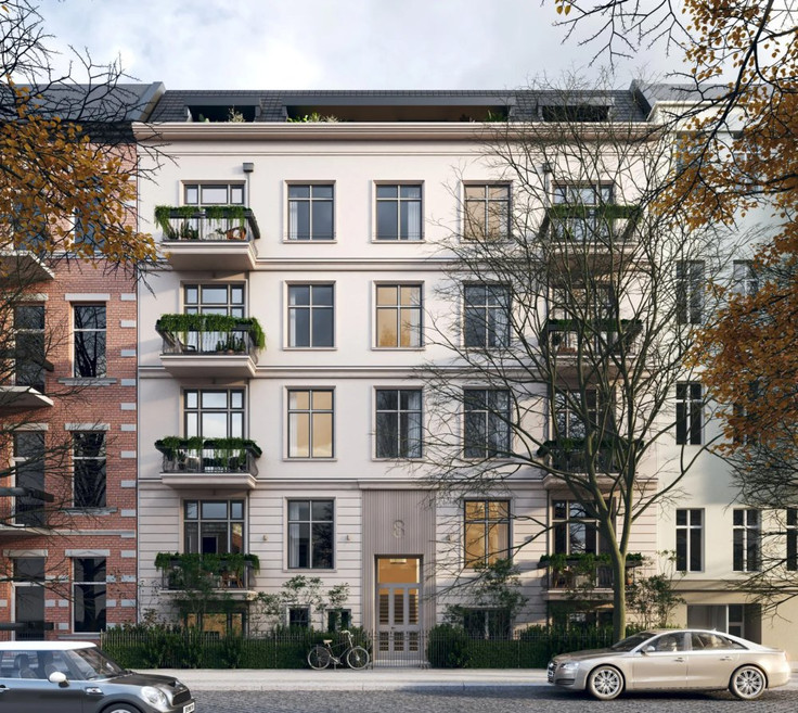 Buy Condominium, Apartment, Penthouse in Berlin-Mitte - CLAUDIUS, Claudiusstraße 8