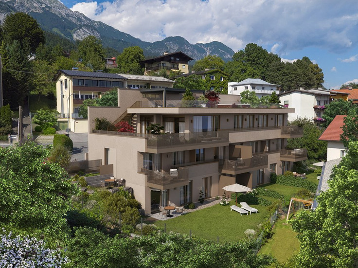 Buy Condominium, Apartment, Penthouse in Innsbruck-Arzl - Arcella - Wohnen trifft auf Stadt und Natur, Alois-Schrott-Straße 18