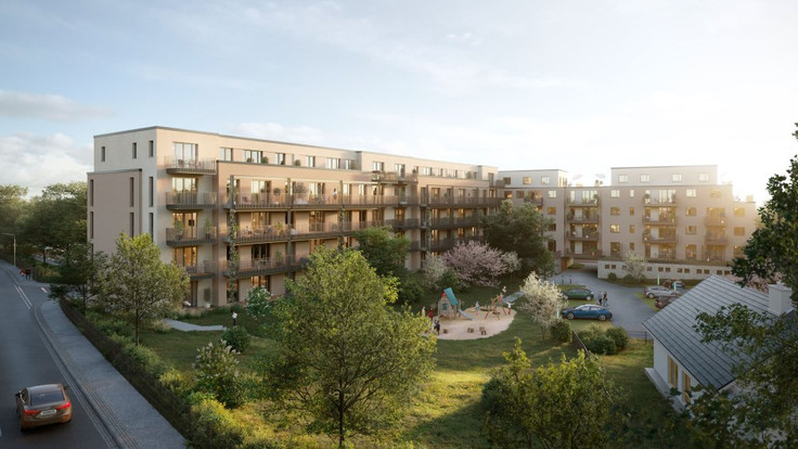 Buy Condominium, Capital investment in Markkleeberg - SEEGOLD³, Am Pleißendamm 2-8