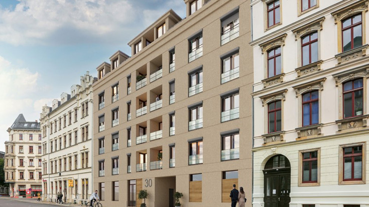 Buy Condominium in Leipzig-Zentrum - THE GREEN LIVING, Lessingstraße 30