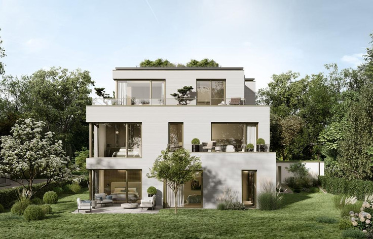 Buy Condominium, Maisonette apartment, Penthouse, Villa in Munich-Bogenhausen - Wohnen in Bogenhausen am Normannenplatz - EDITION NP08, Normannenplatz 8