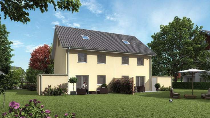 Buy Semi-detached house in Langenselbold - Johann-Strauß-Allee, Johann-Strauß-Allee 24