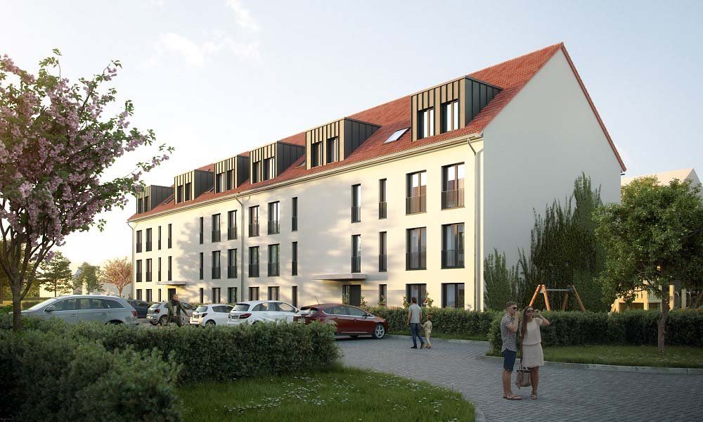 Image new build property condominiums Obstgarten Markranstädt / Saxony / Leipzig