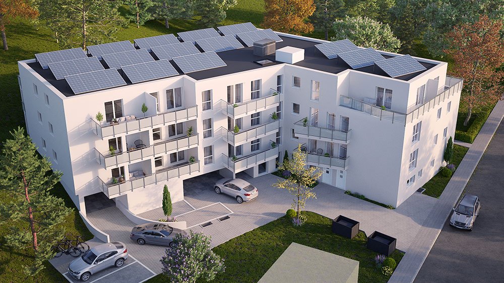 Image new build property condominiums MERING 28 Bahnhofstraße Mering