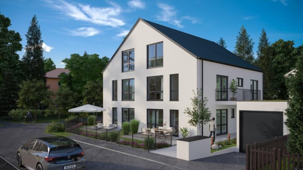 Image new build property Moorackerweg 10, semi-detached house, Munich Schwabing-Freimann