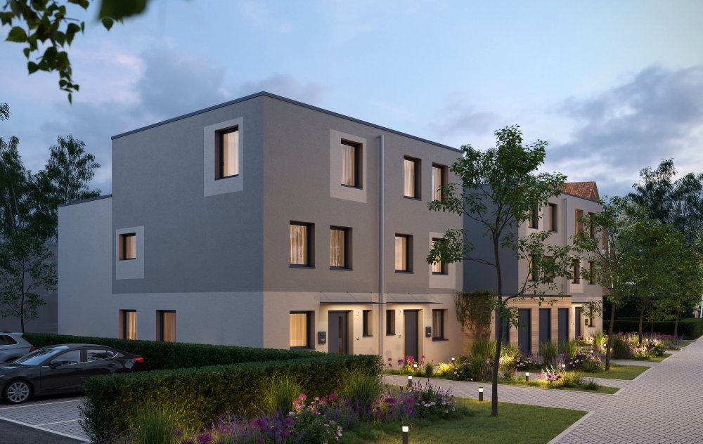 Image new build property uphuus Hamburg / Schnelsen