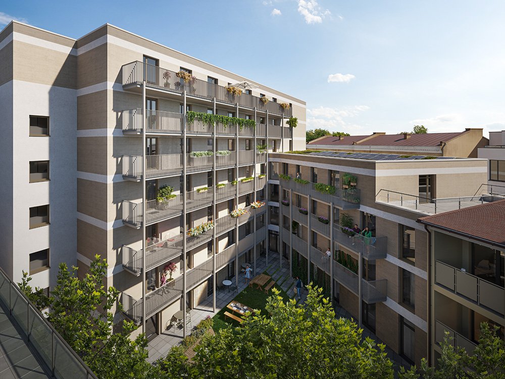 Image new build property student apartments STUDYAPART Bahnhofstraße Nuremberg / Marienvorstadt