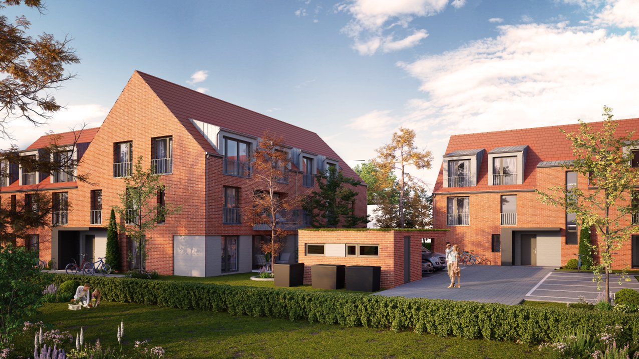 Image new build property Wohnhöfe Eiermarkt, Grossburgwedel