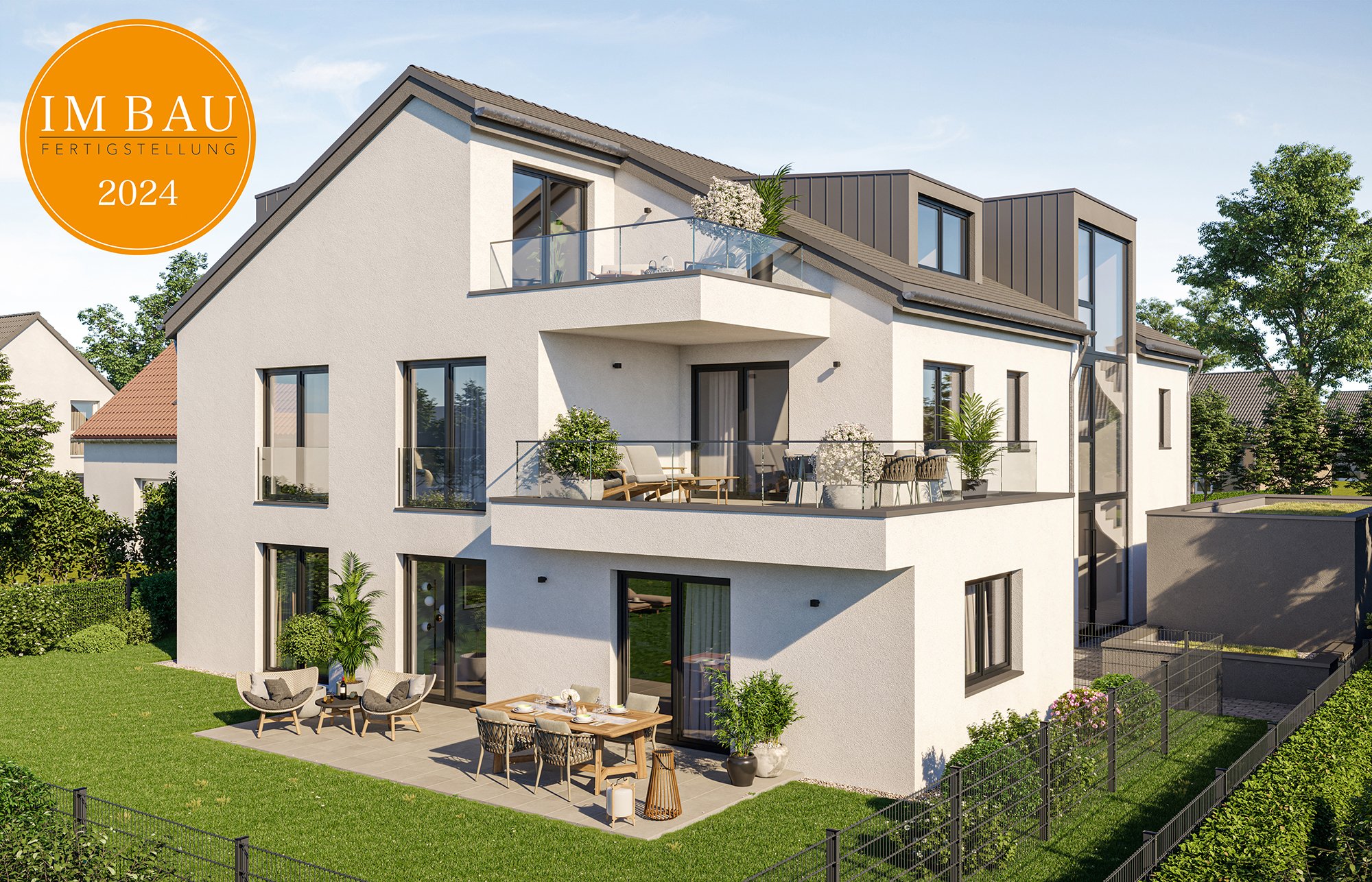 Image new build property condominiums Buchenweg 17, Munich