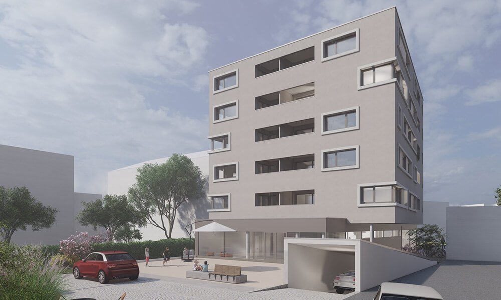 Image new build property condominiums Friedrichshafener Straße Lindau