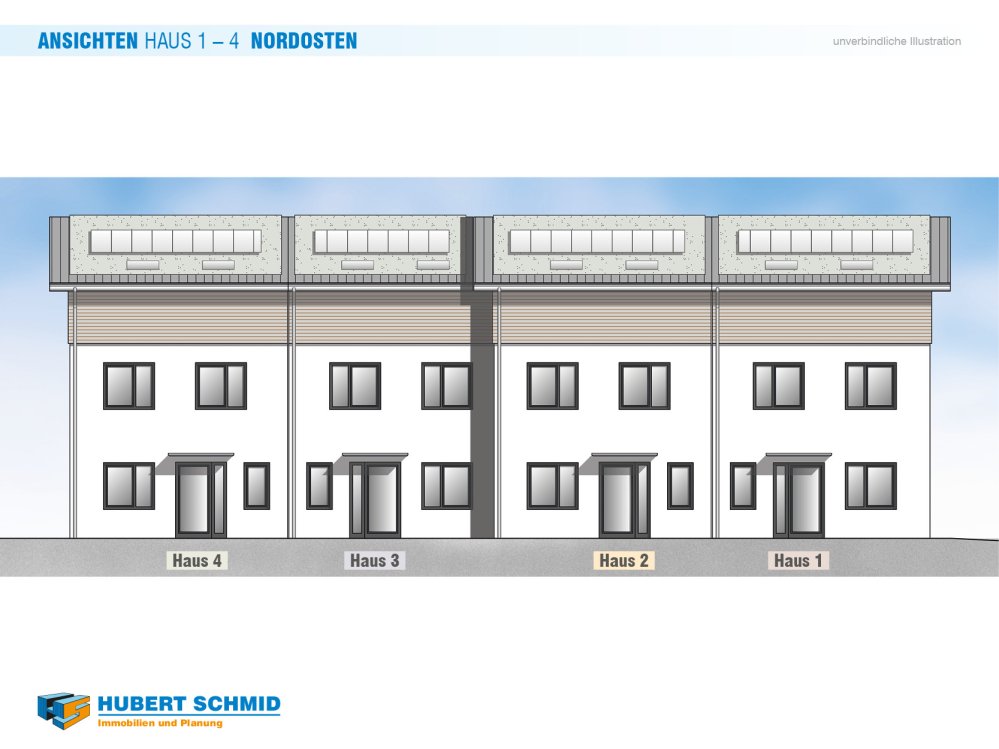 Image new build property houses Wohnen in Lenzfried Anna-Straubin-Straße Kempten