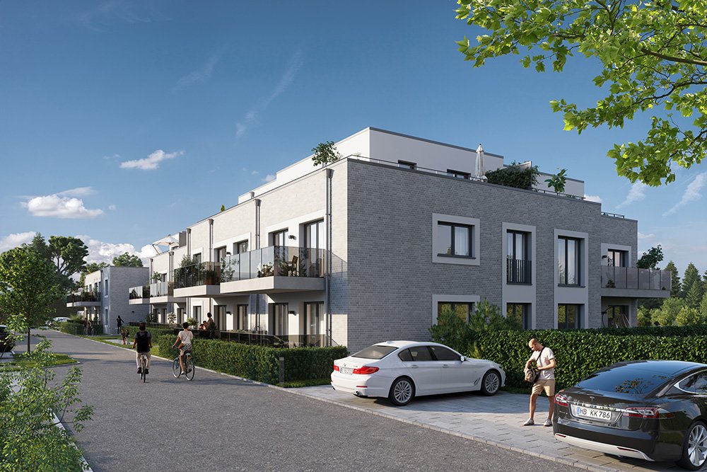 Image new build property condominiums Carbonnestraße 4 Korschenbroich