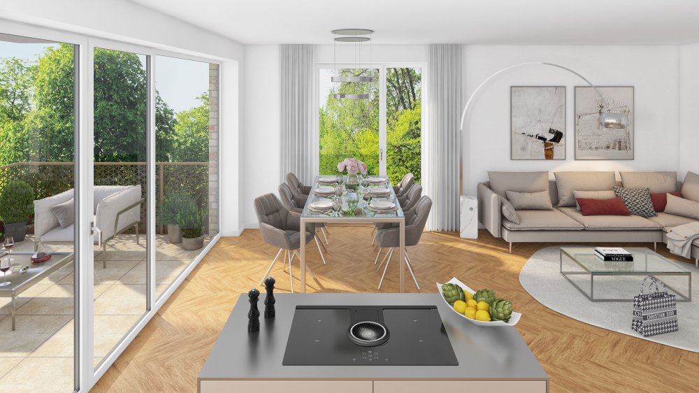 Image new build property Goldeck No. 1, Dusseldorf