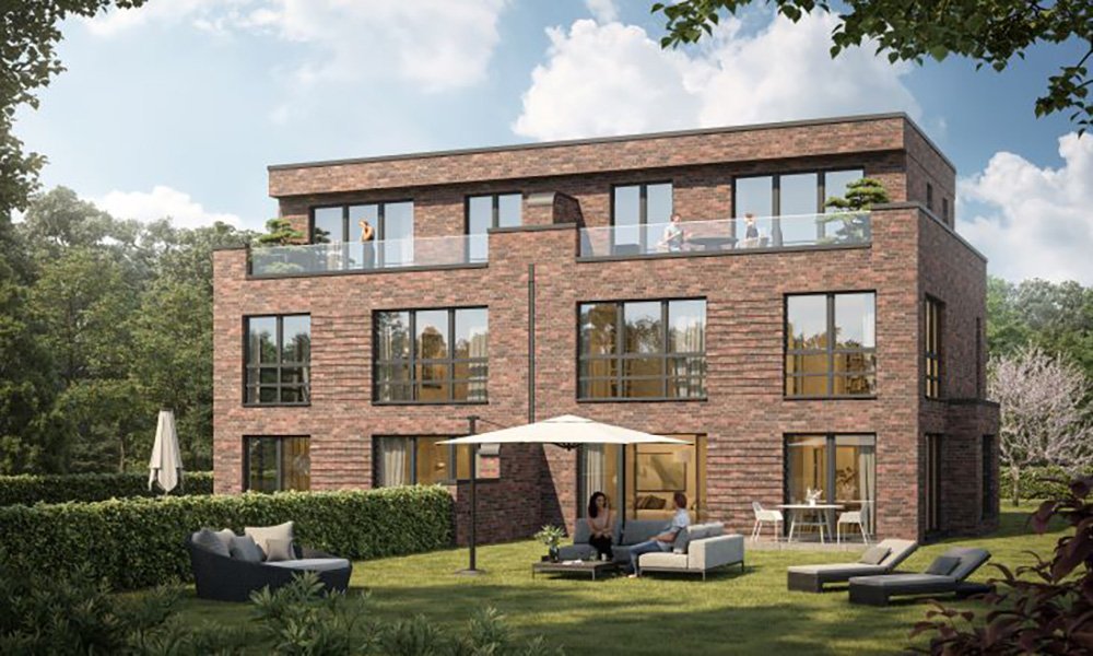 Image new build property houses Huusbarg 69 a und b Hamburg