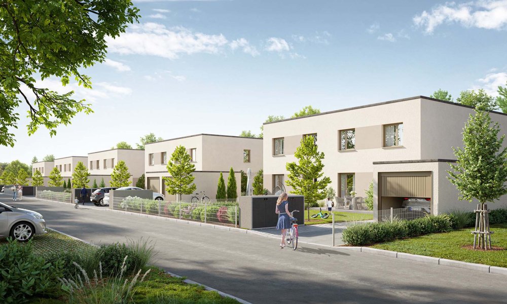 Image new build property apartments Römerquartier Langen in Hesse