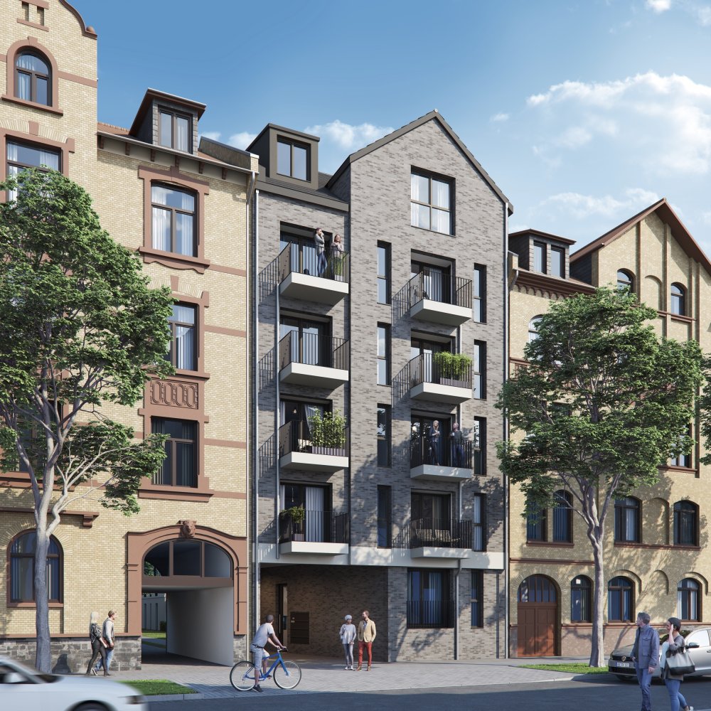 Image new build property condominiums VERO Gustav-Adolf-Straße Offenbach am Main