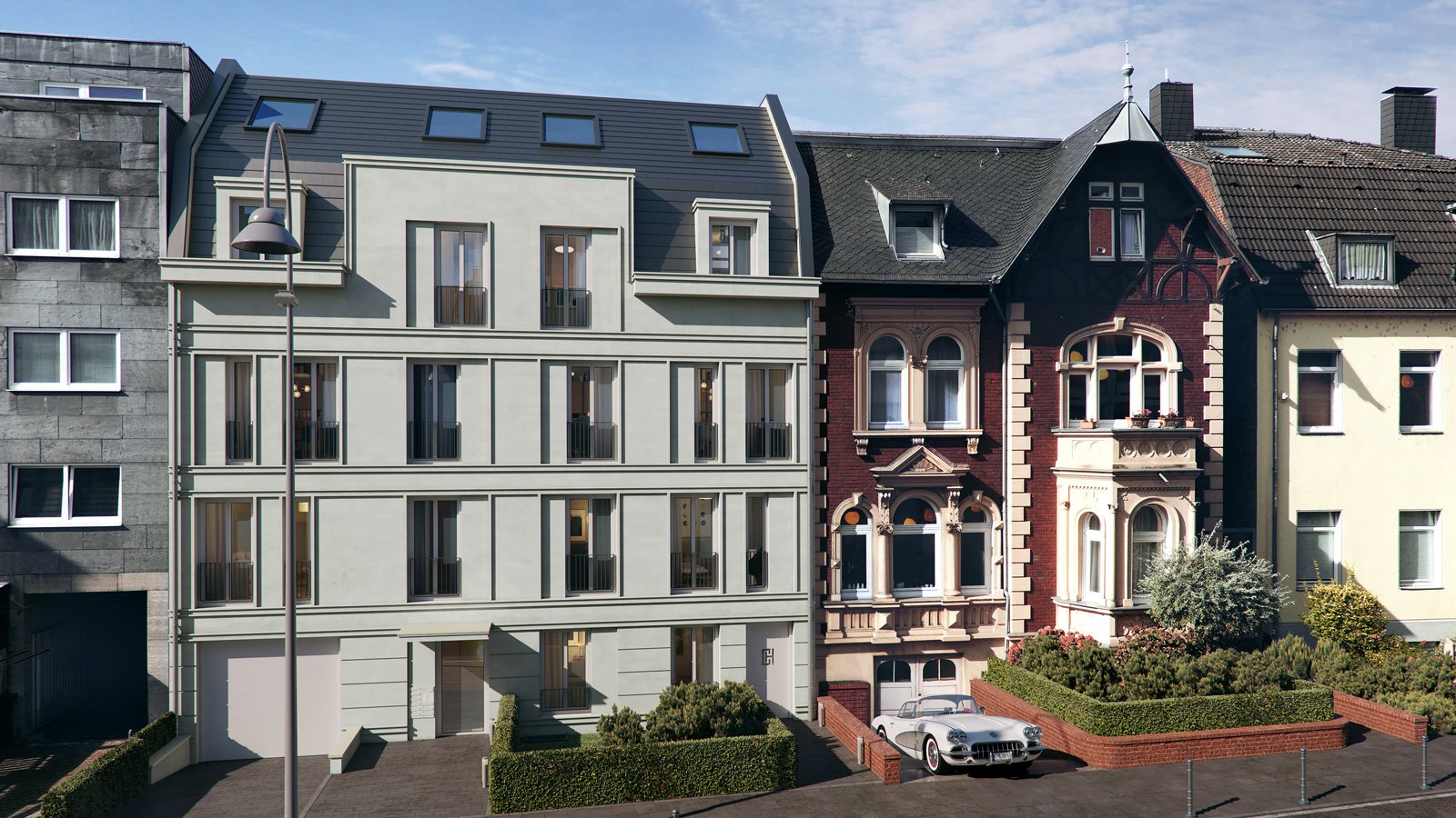 Image new build property Rhineview, Cologne