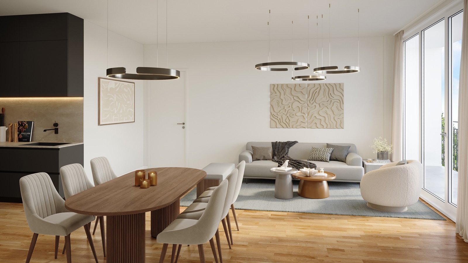 Image new build property Rhineview, Cologne