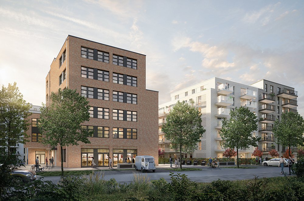 Image new build property Rodenborg, Hamburg