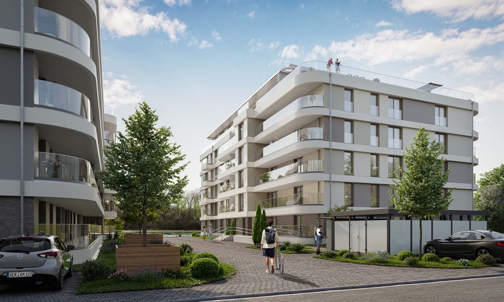 Image new build property Werftquartier, Germersheim