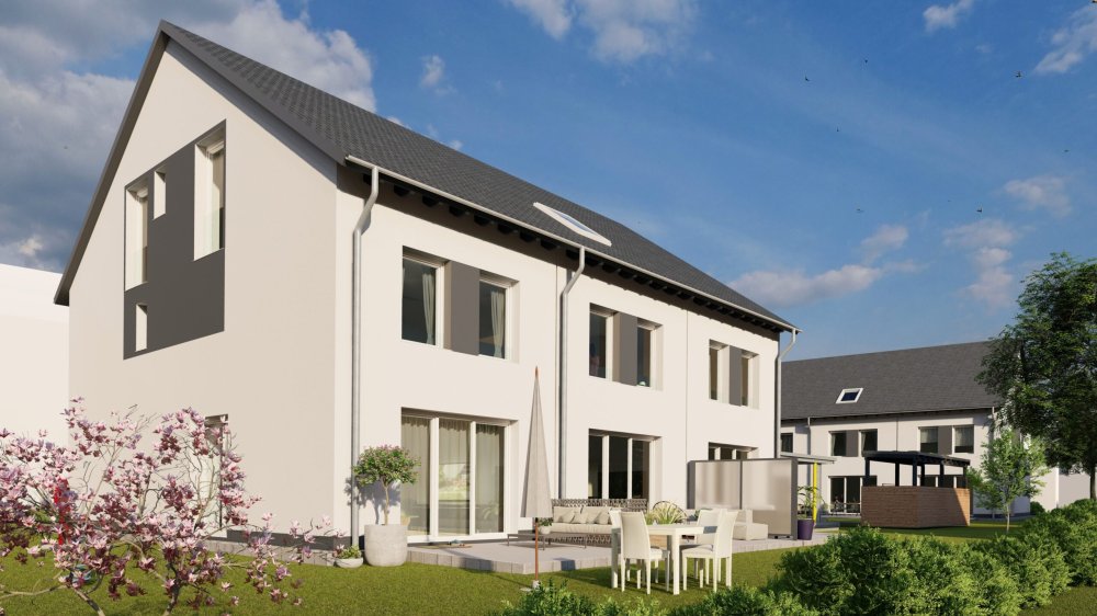 Image new build property houses Am alten Bahnhof Riedstadt