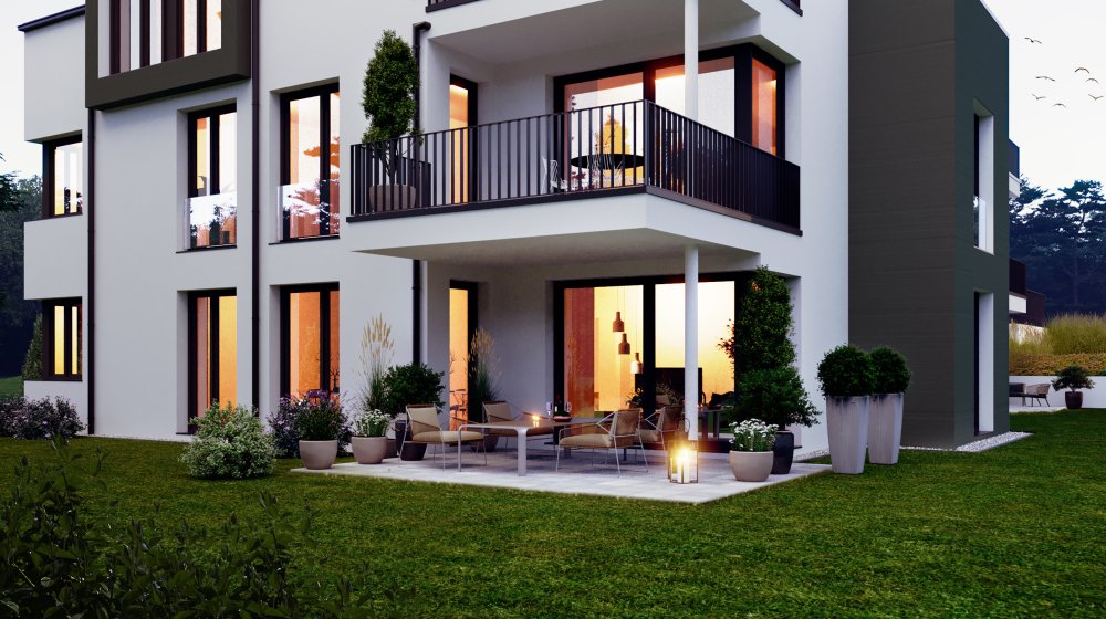 Image new build property condominiums Anemoneweg Freiburg im Breisau