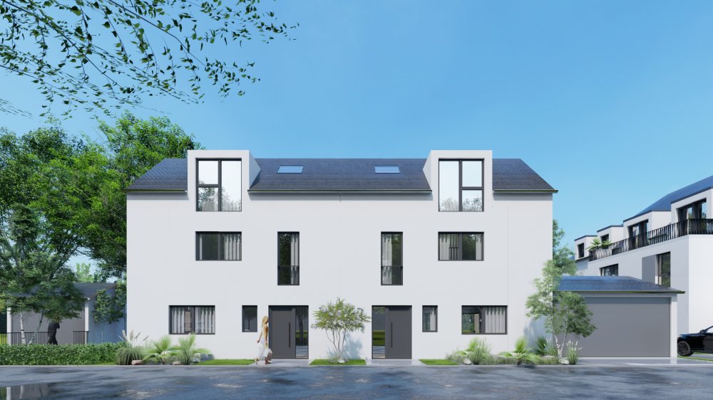 Image new build property semi-detached houses semi-detached houses Rosenweg 1 A/B, Pentling