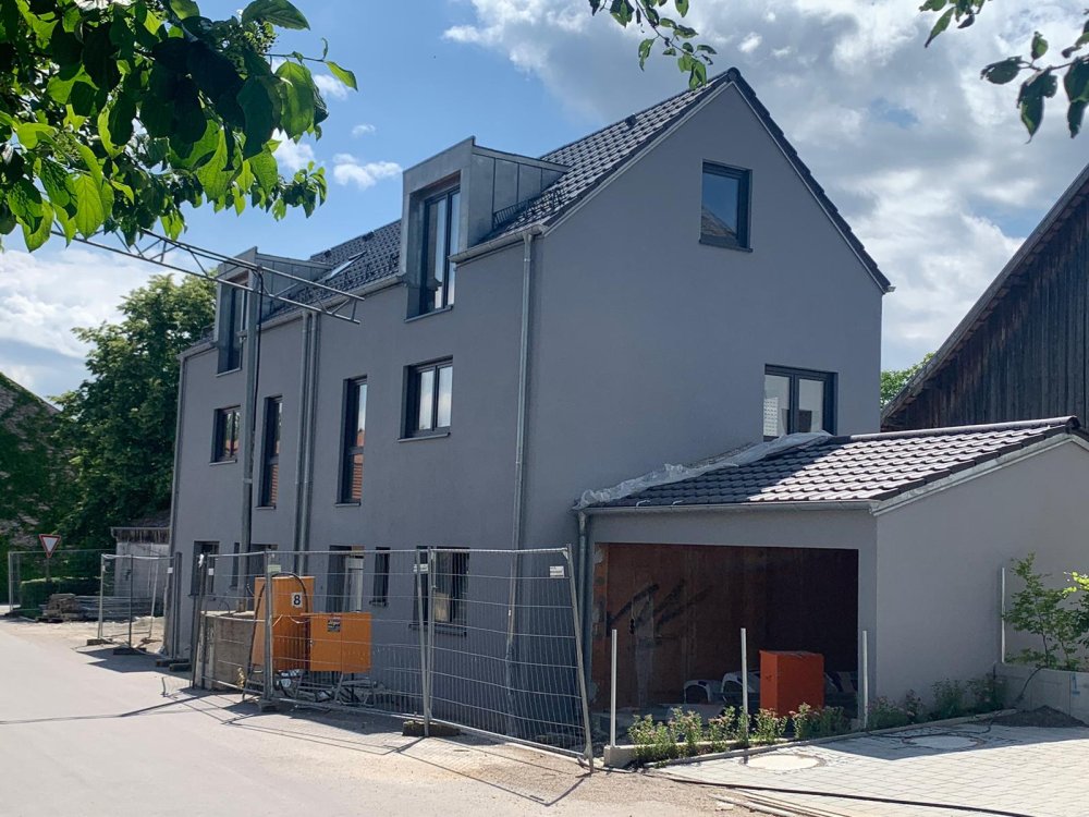 Image new build property semi-detached houses Doppelhaushälften Rosenweg 1 A/B, Pentling