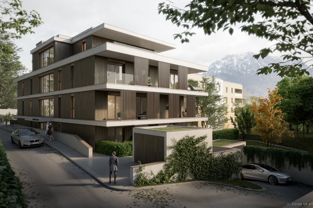 Image new build property condominiums Lanna Appartements Lanna Straße Gmunden